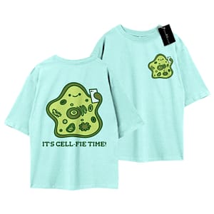 It’s Cell-fie Time – Oversized Mint Science Tee